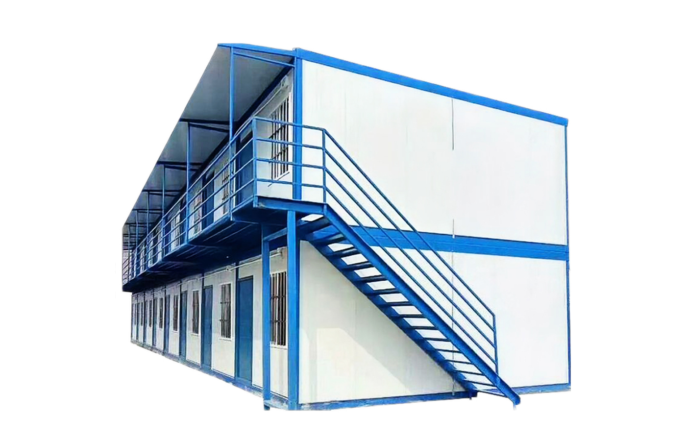 House prefabricada de 40 pies de fábrica Dormitorio o hotel temporal portátil