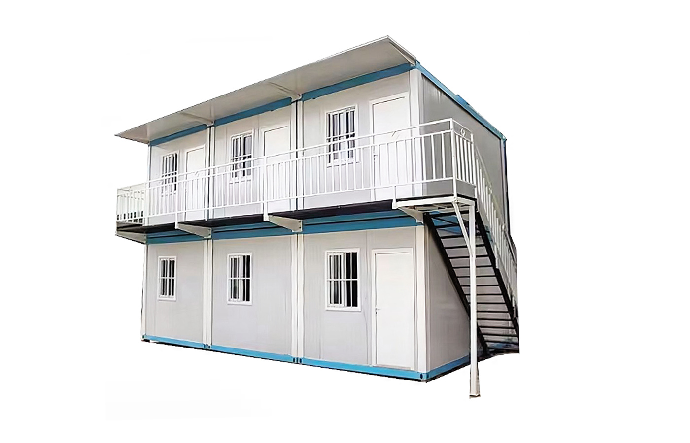 Mini casa desmontable de 40 pies fácil de ensamblar dormitorio temporal económico personalizado